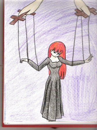 Театральные куклы для рисования