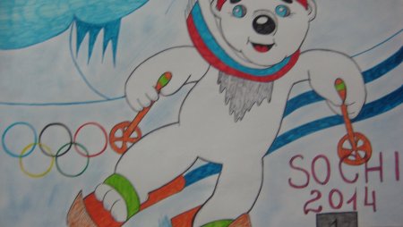 Детские рисунки про Олимпиаду