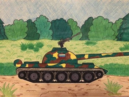Рисование боевой техники