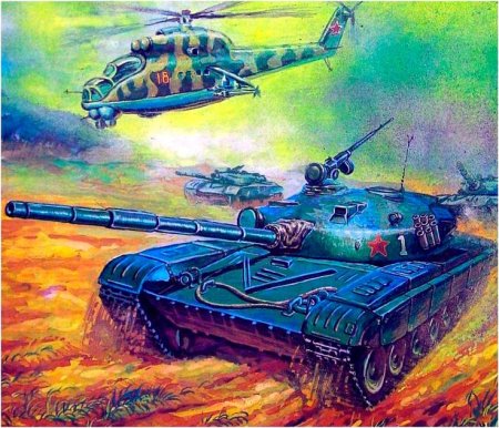 Рисунки с танками