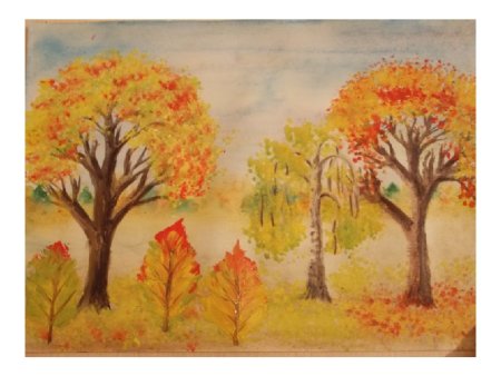 Рисунок осень