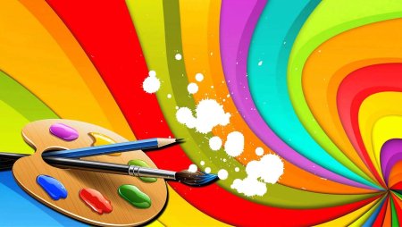 Детское творчество фон