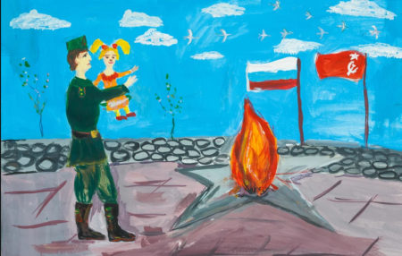 Вечный огонь рисуюрисую