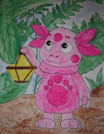 Рисование любимых героев мультфильмов