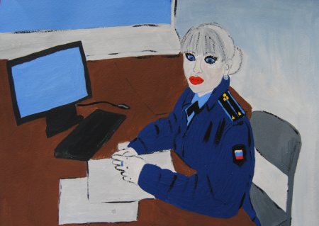 Рисунок на тему полицейский дядя Степа