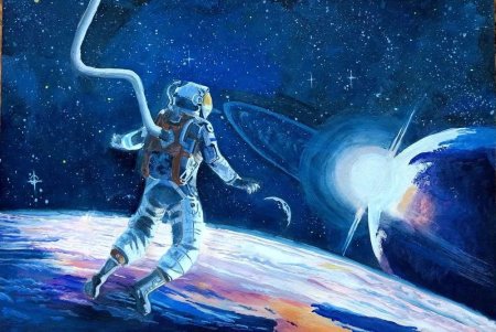 Космос рисунок