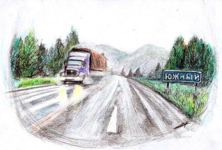 Охрана труда водителя глазами детей