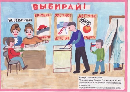 Выборы глазами детей