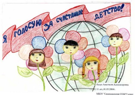 Конкурс рисунков на тему выборы глазами детей