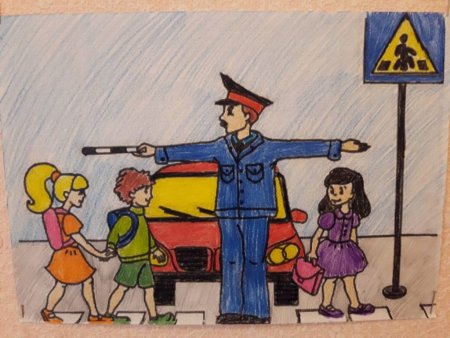 Рыцари дорожной безопасности рисунки