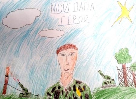 Рисунки ко Дню полиции детские