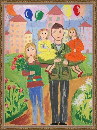 Папа герой рисунок