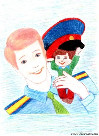Легкий рисунок на тему герои защитники