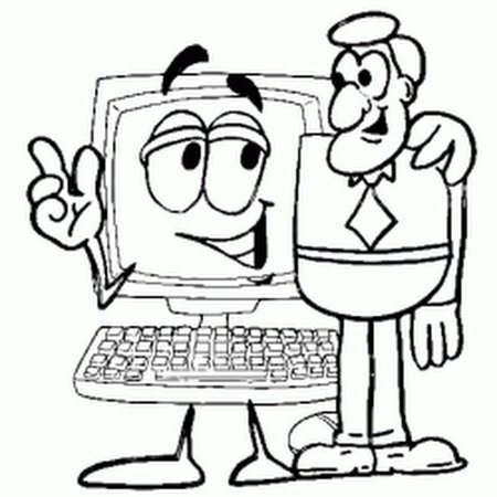 Раскраска безопасный интернет для детей