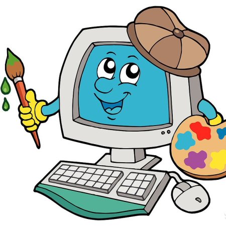 Компьютер картинка для детей