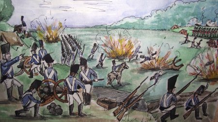 Рисунок Бородинская битва Наполеон