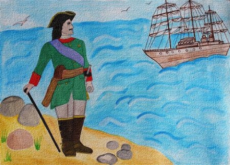 Ледовое побоище рисунок лёгкий