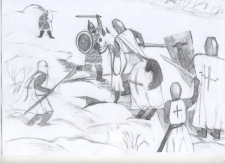 Война 1812 года иллюстрации Бородино