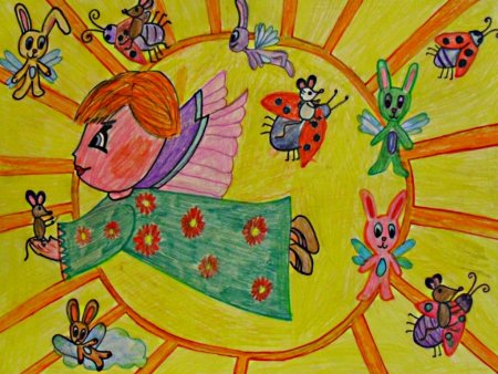 Детские фантазии рисунки