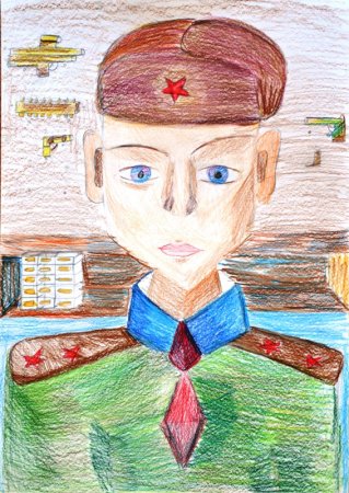 Рисунок ко Дню защитника Отечества