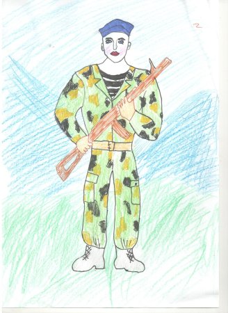 Мой папа защитник Отечества рисунки