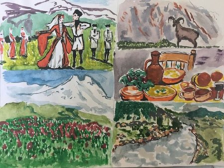 Дагестан рисунок