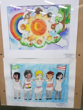 Возьмёмся за руки друзья рисунок