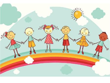 Дети за руки