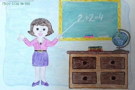 Рисунок на тему моя будущая профессия учитель