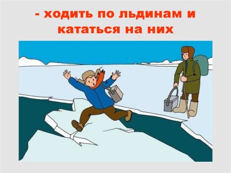 Осторожно на водоемах весной