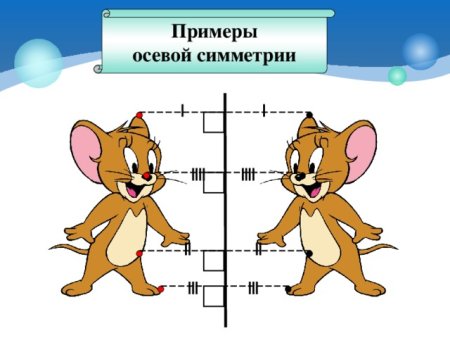 Осевая симметрия примеры