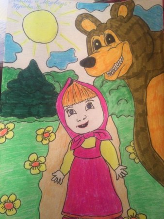 Рисование мой любимый сказочный герой