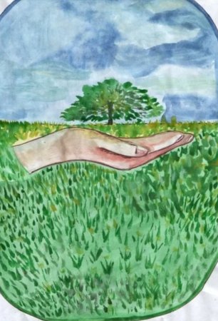 Человек и природа рисунок