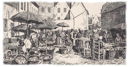 Рынок в 17 веке в Европе