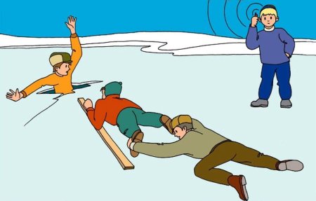 Осторожность на льду