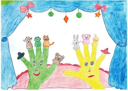 Рисование театр