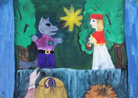 Рисование театр