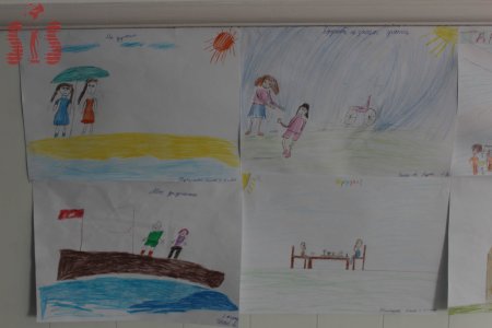 Рисование на тему Дружба