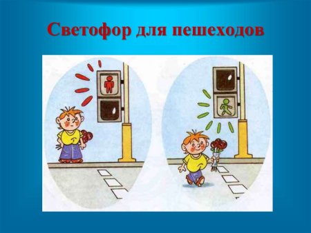 Название рисунка на тему ПДД