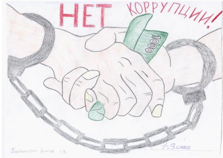 Коррупция глазами детей рисунки на конкурс