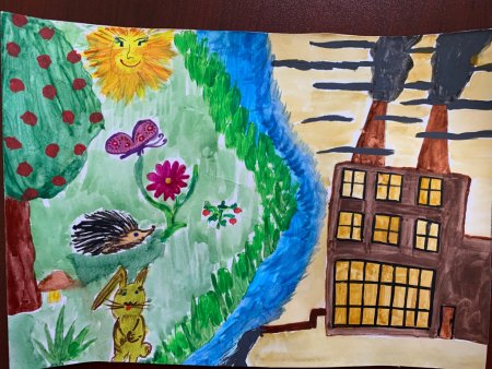 Детские плакаты на тему экология