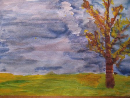 Рисование углем в подготовительной группе