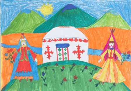 Казахские иллюстрации