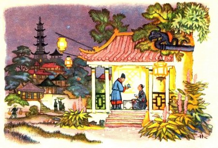 Желтый Аист китайская сказка