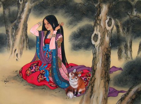 Китайские сказки иллюстрации