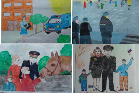 Инспектор ГИБДД глазами детей