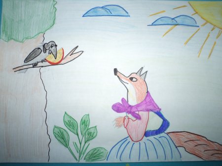 Рисунок к басне