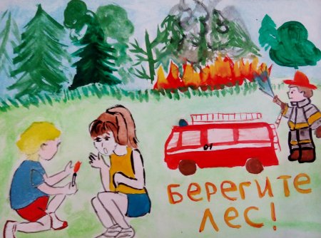 Пожарная безопасность глазами детей