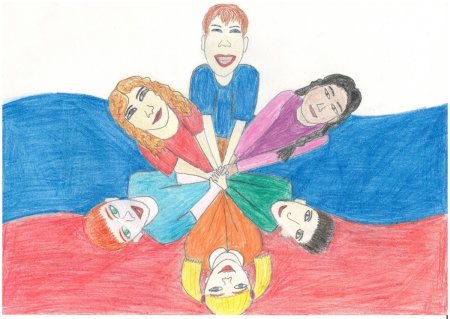 Рисунок на тему единство