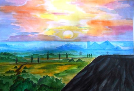 Рисунок Донбасс